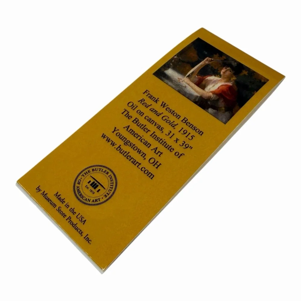 Frank Weston Benson 'Red‎ and Gold' Magnetic Bookmark